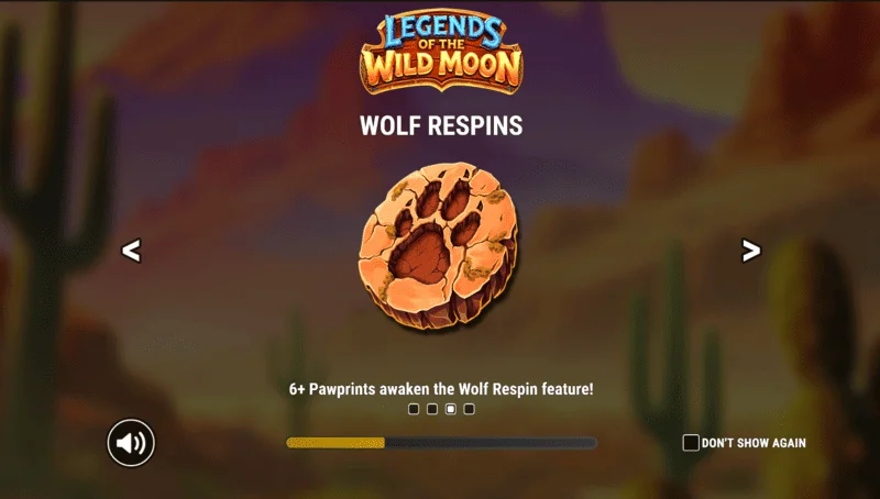 Legends of the Wild Moon - glavni ekran sa bubnjevima